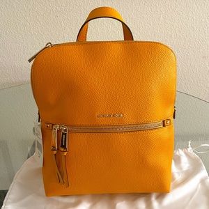 Michael Kors Rhea Zip Slim Backpack, Sun